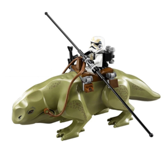 DEWBACK + TROOPER MINIFIGURA STAR WARS