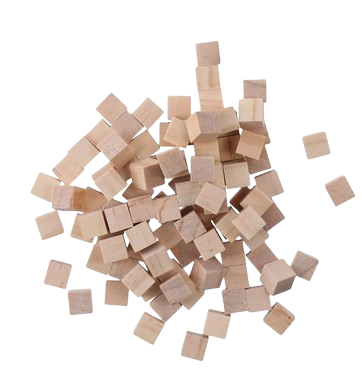 Cubos de madera