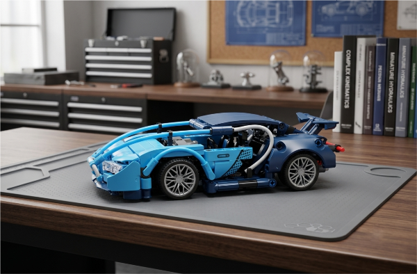 SET AUTO DECARRERA LEGO COMPATIBLE