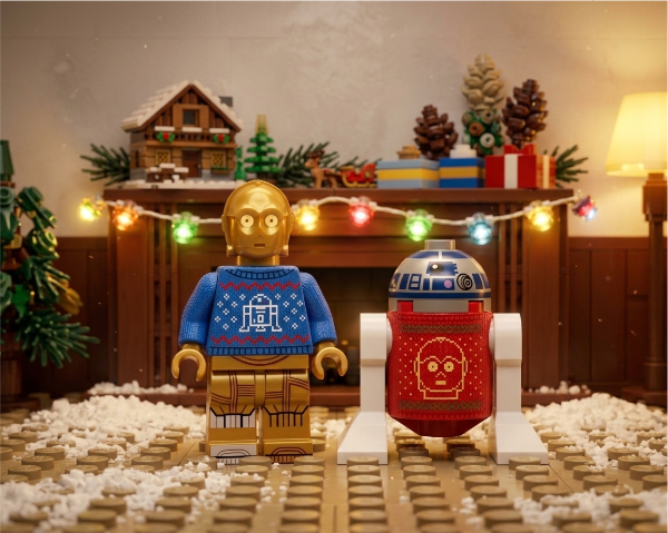 C3PO & R2D2 MINIFIGURA LEGO COMPATIBLE