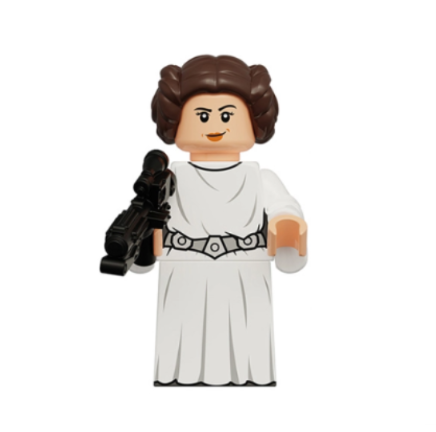 LEIA MINIFIGURA STAR WARS